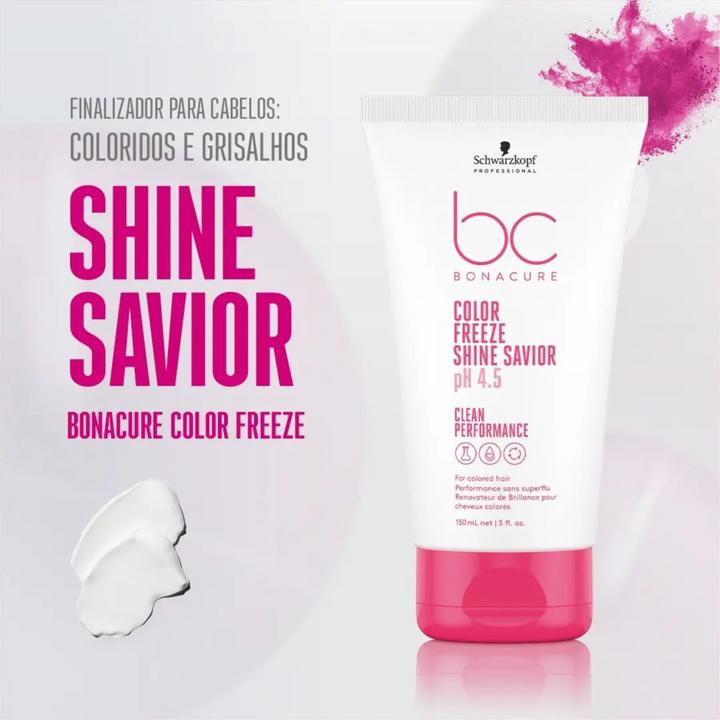 Produktbild Schwarzkopf BC Color Freeze - Shine Savior (150 ml)