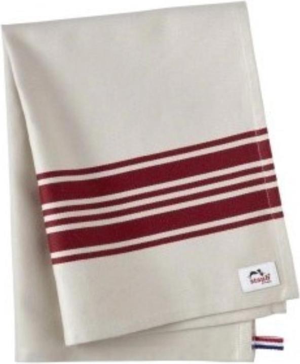 Immagine prodotto Staub Asciugamano da tè, 50 x 70 cm, 100% cotone, rosso (32 x 17 cm)