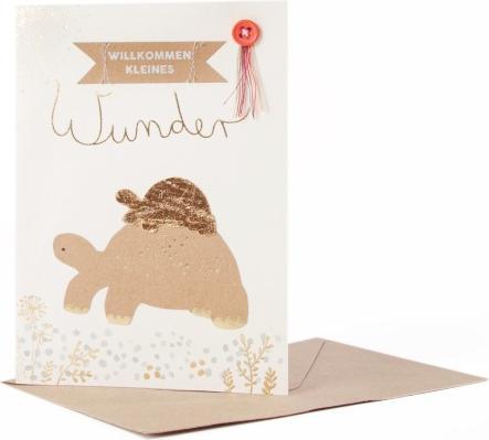 Actual product image Good Old Friends Kleine Wunderkarte Schildkröte von