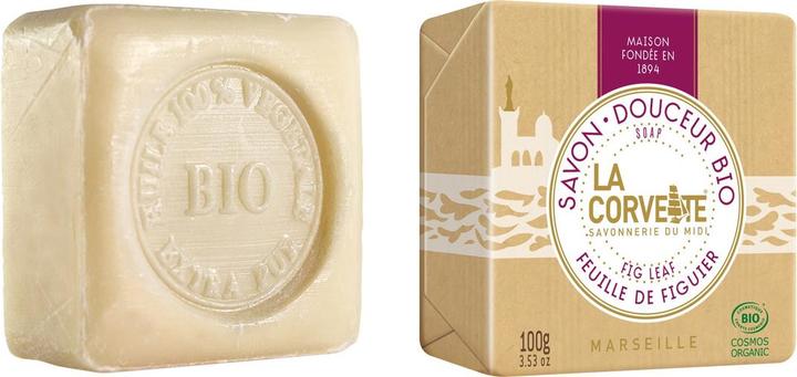 Actual product image La Corvette douceur bio feuille de figuier solid (Hard soap)