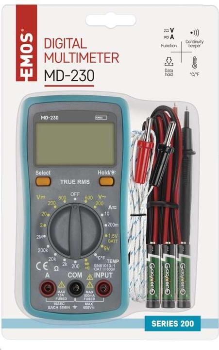 Immagine prodotto Emos Multimetro MD-230