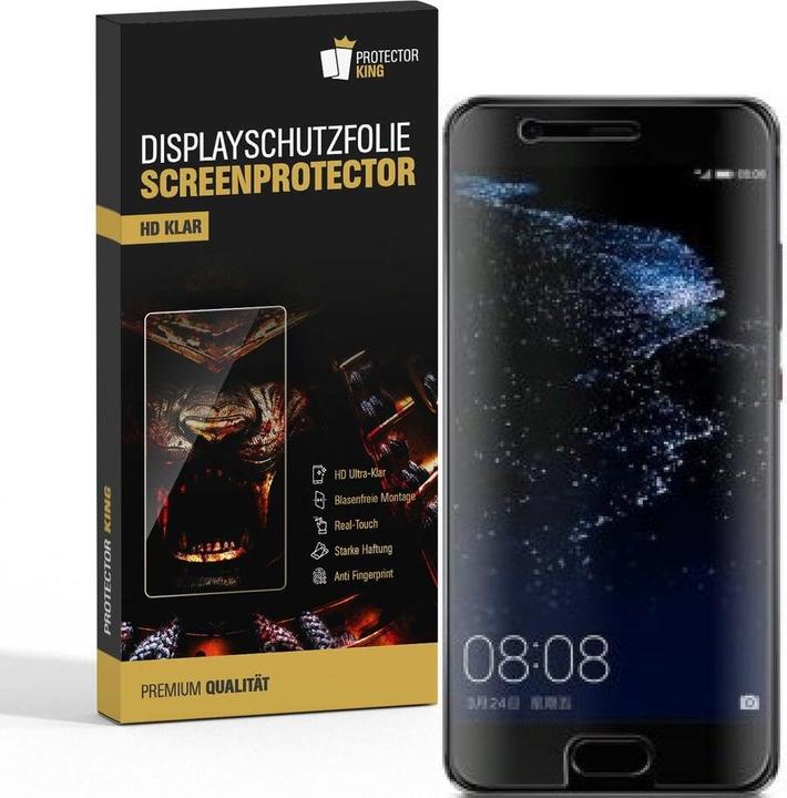 Actual product image Protectorking 4x Premium screen protector 3D CLEAR (4 Piece, Huawei P10 Lite)