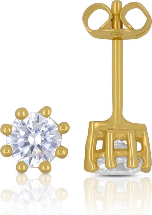 Immagine prodotto Muau Orecchini a perno (Oro giallo 750/18 K Oro giallo)