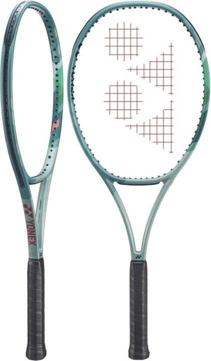 Actual product image Yonex Percept 100 Olive Green (300g) Tennis Racket (3, 300 g)