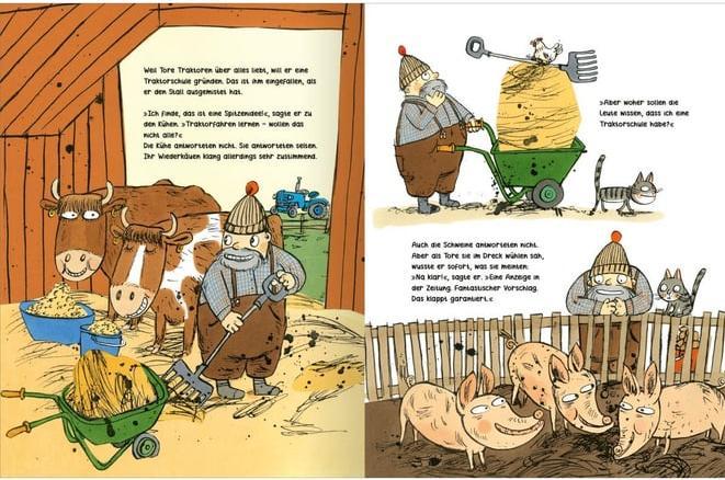 Produktbild Tores Traktorschule (Deutsch, Emelie Andrén, Ole Könnecke, 2024)