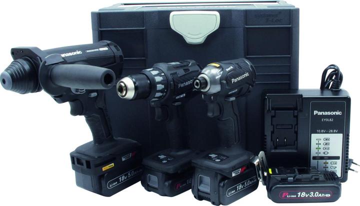 Actual product image Panasonic Systainer T-LOC 4DD (Rechargeable battery operated)