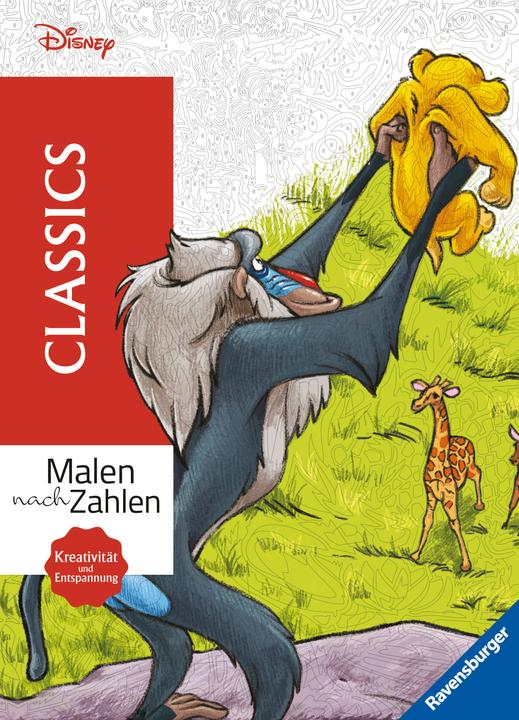Actual product image Ravensburger Disney Malen nach Zahlen: Classics