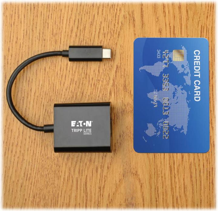 Produktbild Eaton USB-C to HDMI 4K Adapter with Alternate Mode - DP 1.2 Black (USB Typ-C, 15 cm)