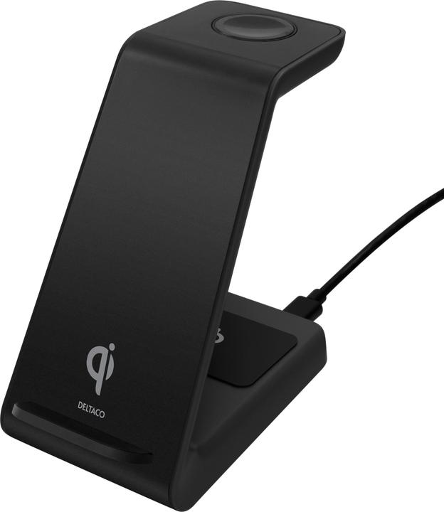 Actual product image Deltaco Wireless 3-in-1 charger (23 W)