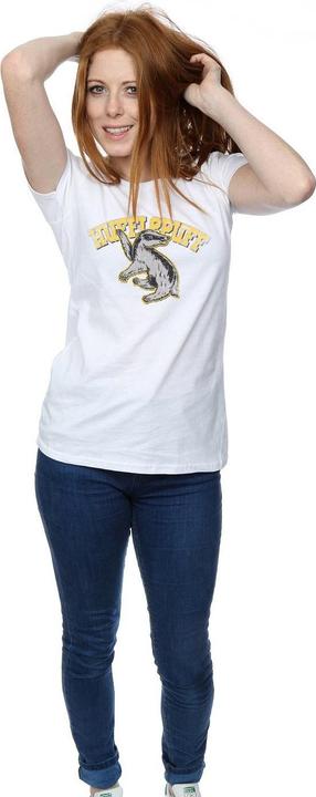 Immagine prodotto T-shirt in cotone per le donne e le demoiselles di Hufflepuff (M)