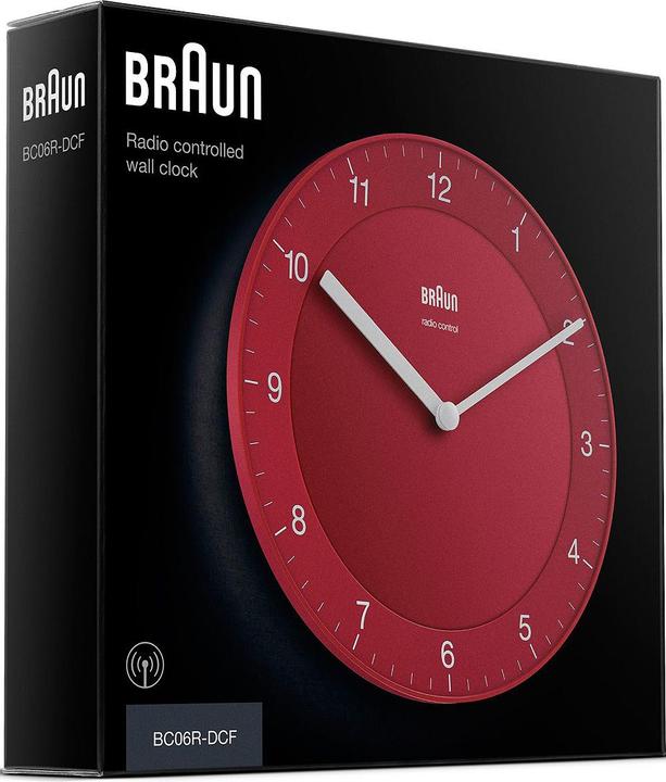 Produktbild Braun Funkwanduhr (20 cm)