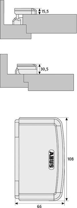 Produktbild Abus TAS112 B EK