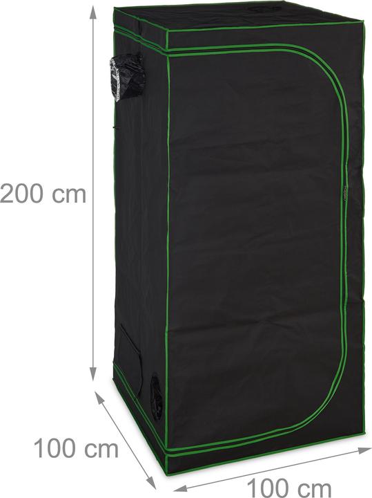 Actual product image Relaxdays grow tent