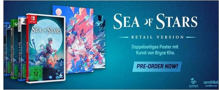 Actual product image iam8bit Sea of Stars (Switch, Switch Lite, Switch OLED, DE)