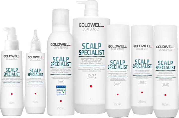 Actual product image Goldwell Dualsenses Scalp Specialist - Densifying Shampoo (250 ml, Liquid shampoo)