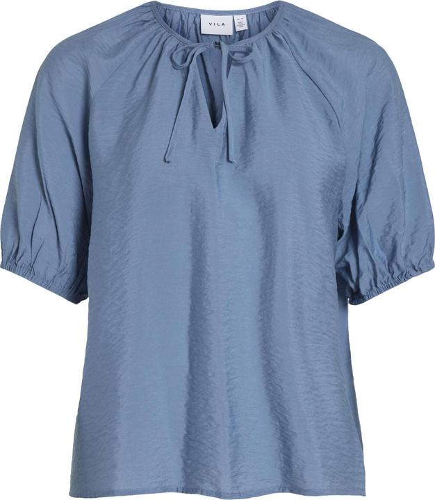 Actual product image Vila Tie neck top with short sleeves (34)