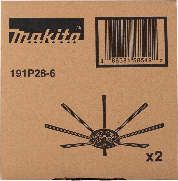Makita 191P28-6 Side brush set