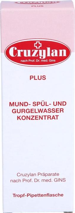 Produktbild Cruzylan Plus Mund- Spül u.Gurgelwasserkonz.Pip Fl, 50 ml Lösung (1 x, 50 ml)