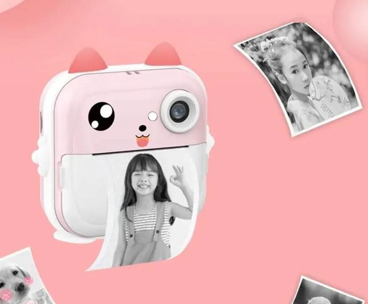 Actual product image Extralink Epp-003 Portable Mini Printer Pink With Camera, LCD Display (Bluetooth)