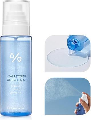 Leegeehaam Dr.Ceuracle Hyal Reyouth Oil Drop Mist Hydrating Spray Serum for Radiant Skin Sugar Cane Extract-Pla (125 ml)