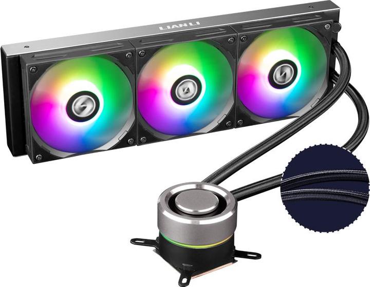 Lian-Li Galahad 360 complete water cooling, DRGB