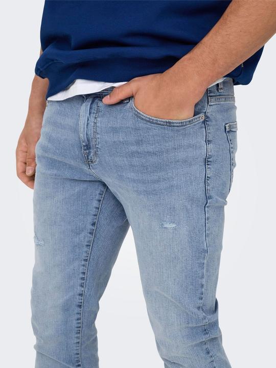 Actual product image Only & Sons ONSLOOM Niedrige Taille Slim Fit Jeans Slim Fit Jeans (W31/L30)