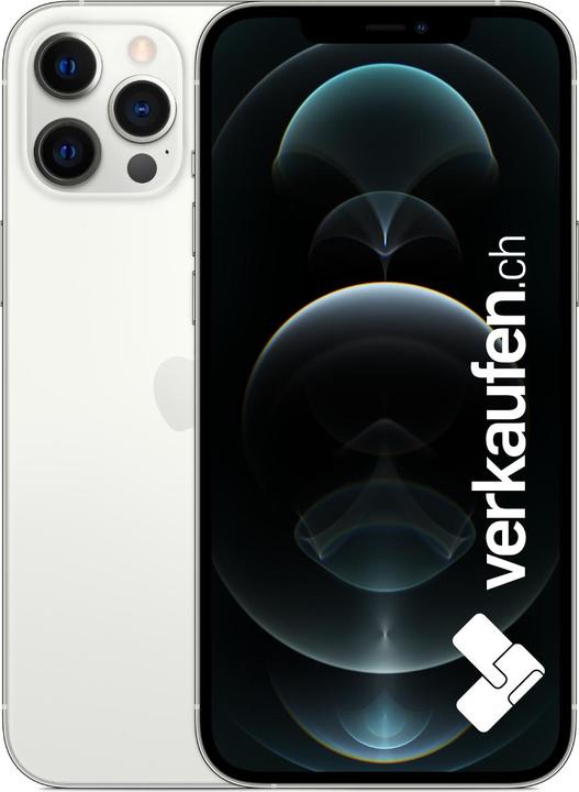 Image du produit verkaufen.ch iPhone 12 Pro Max (256 Go, Silver, 6.70", 12 Mpx, SIM + eSIM, B / Très bon)