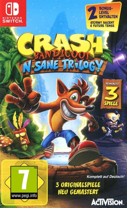 Actual product image Activision Crash Bandicoot - N' Sane Trilogy (Switch, DE)