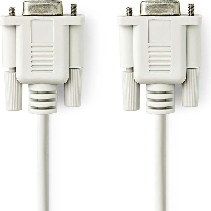 Produktbild Nedis Nullmodemkabel | D-SUB 9-Pin-Buchse | D-SUB 9-Pin-Buchse | Vernickelt | 2.00 m | Rund | PVC | (Antennenkabel)