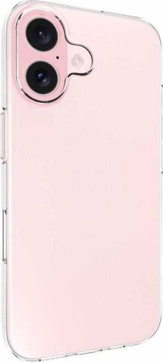 Cover-Discount iPhone 16 - Custodia in gomma siliconica trasparente (Apple iPhone 16)
