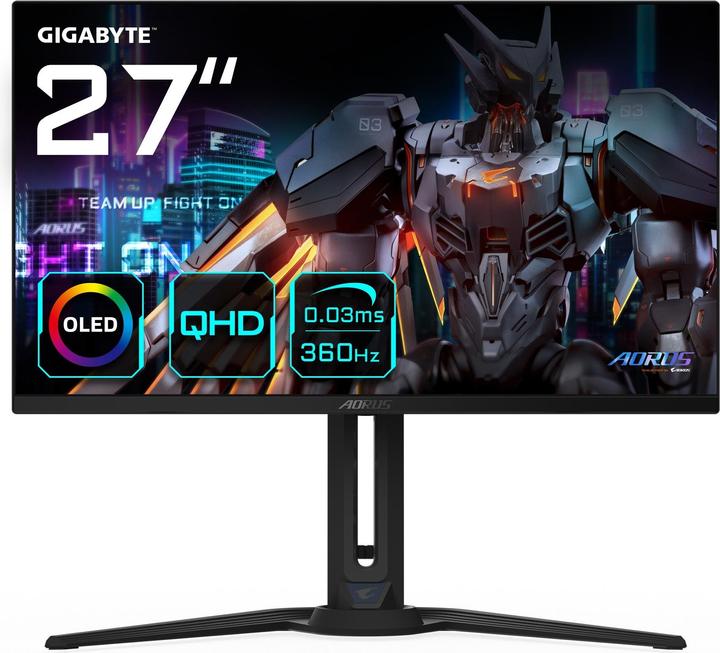 Image du produit Gigabyte Aorus FO27Q3 (2560 x 1440 pixels, 27")