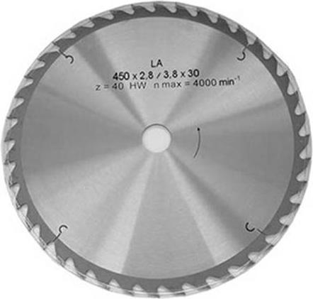Actual product image MGA ATIKA PIŁA TARCZOWA 450mm DO BTU, BTK, BTH