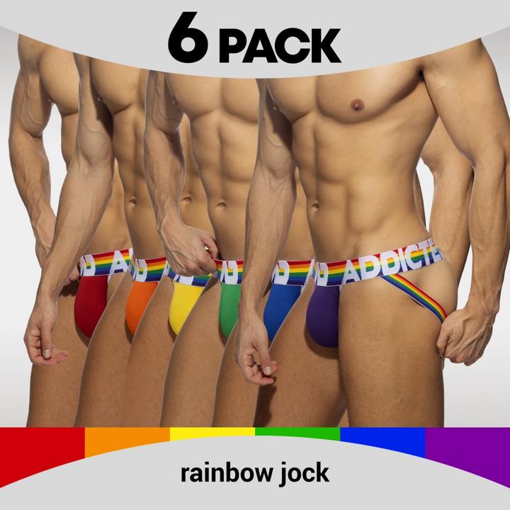 Immagine prodotto Addicted Perizoma arcobaleno a sei pacchi (XL)
