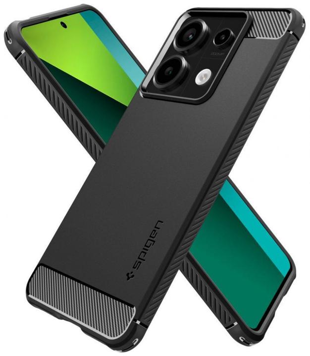 Immagine prodotto Spigen Armatura rugged Xiaomi Redmi Note 13 Pro 5G / Poco X6 5G nero opaco ACS07254 (Xiaomi Redmi Note 13 Pro 5G)