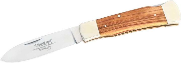 Actual product image Hartkopf-Solingen Pocket knife, steel 1.4110, olives, nickel silver