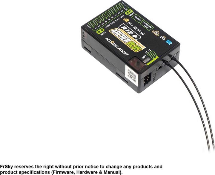 Actual product image FrSky Empfänger Archer Plus R12+ 2,4Ghz