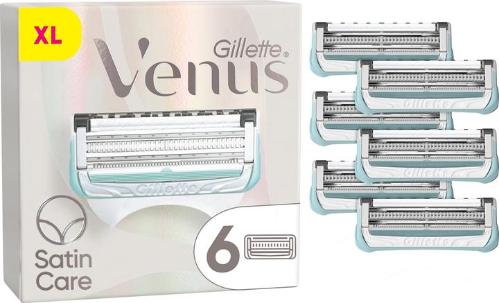 Image du produit Gillette Venus Satin Care La Peau Et Les Poils Pubiens (6 x)