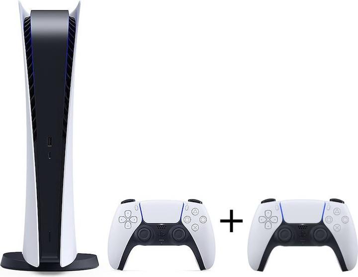 Produktbild Sony Playstation 5 Digital + DualSense Wireless-Controller
