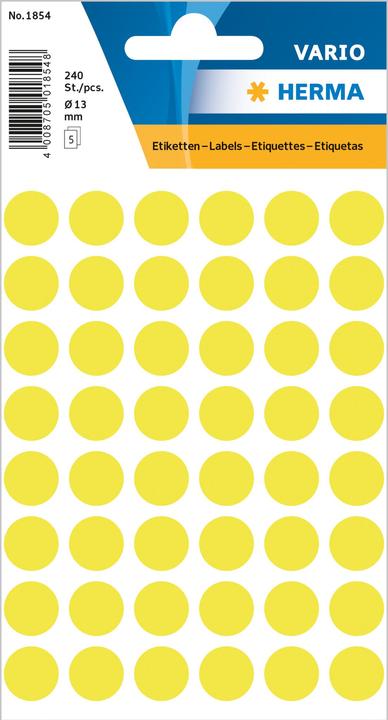 Actual product image HERMA Markierungspunkte