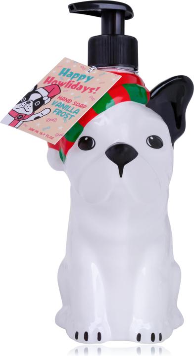 Accentra Sapone per mani Happy Howlidays Bulldog (Sapone liquido, 500 ml)