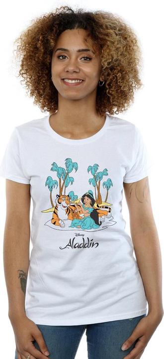 Produktbild Disney Aladdin Jasmine Abu Rajah Beach TShirt (M)
