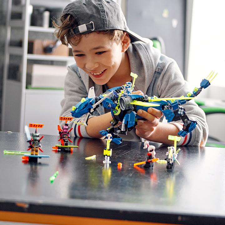 Produktbild LEGO Jays Cyber-Drache (71711, LEGO Ninjago)