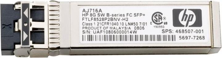Actual product image HPE B-series 16Gb SFP+SW XCVR