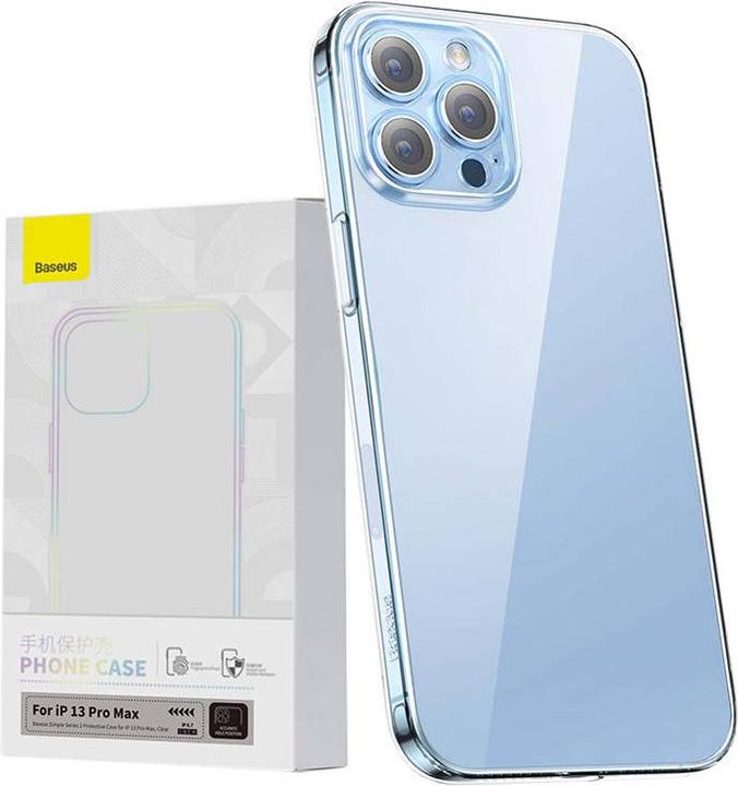 Immagine prodotto Baseus Custodia trasparente semplice per iPhone 13 Pro Max (Apple iPhone 13 Pro Max)