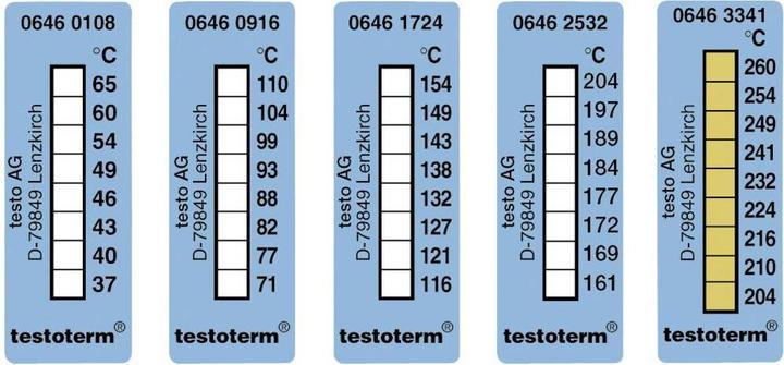 Image du produit Testo Bande de température +71 - +110°C