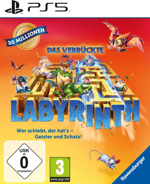 Actual product image The Crazy Labyrinth (PS5, DE)