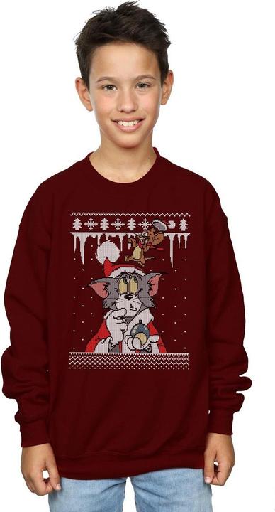 Immagine prodotto Tom & Jerry Christmas Fair Isle Felpa Ragazzi (152, 158)