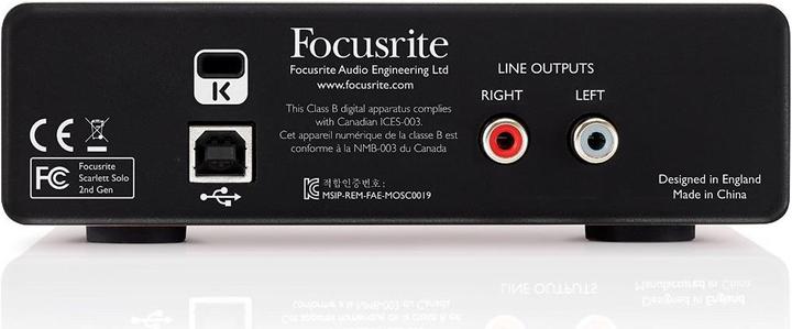 Produktbild Focusrite Scarlett Solo 2nd Gen (USB)
