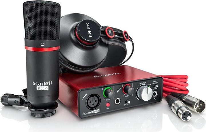 Produktbild Focusrite Scarlett Solo Studio Set 2nd Gen (USB)