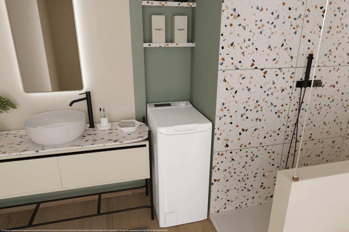 Actual product image Candy TCA273D3-S (7 kg, Downwards)
